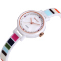 W3222 japan quartz movt ceramic watches water resistant watch ladies wristwatch for wholesale